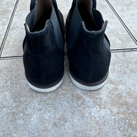 J.Crew Suede Booties Black Flats - Picture 9 of 12